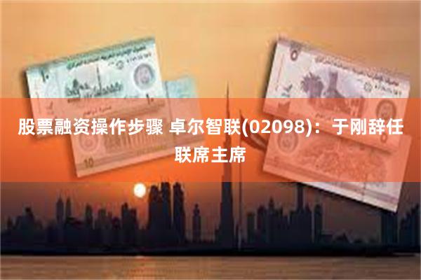 股票融资操作步骤 卓尔智联(02098)：于刚辞任联席主席
