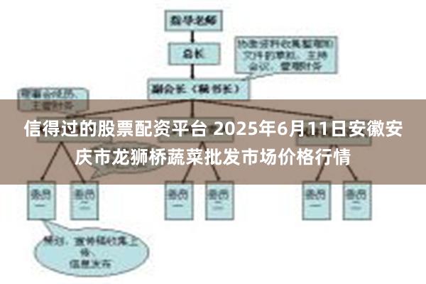 信得过的股票配资平台 2025年6月11日安徽安庆市龙狮桥蔬菜批发市场价格行情