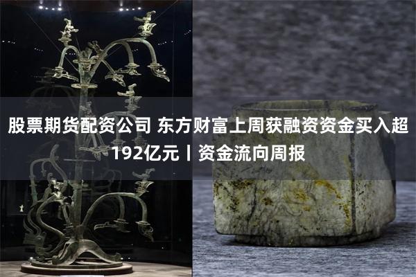 股票期货配资公司 东方财富上周获融资资金买入超192亿元丨资金流向周报