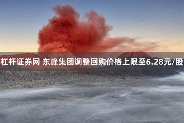 杠杆证券网 东峰集团调整回购价格上限至6.28元/股